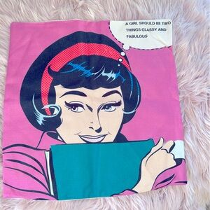 Brand new 18x18 Novelty Pillow Case

COVER ONLY NO PILLOW